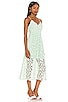 Lace A Line Midi Dress, view 2, click to view large image.