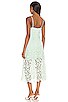 Lace A Line Midi Dress, view 3, click to view large image.