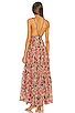 view 3 of 4 Eartha Dress in Taupe Pink Floral
