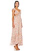 view 2 of 4 Primrose Dress in Peach Multi Floral