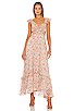 view 4 of 4 Primrose Dress in Peach Multi Floral
