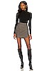 view 4 of 4 Audrey Skirt in Black & Tan Plaid
