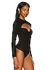 view 3 of 5 Cristen Bodysuit in Black