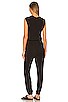High Torsion Sleeveless Jumpsuit, view 3 of 3, click to view large image.