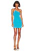 view 1 of 3 x Lara Worthington One Shoulder Mini Dress in Vivid Blue