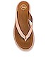 view 4 of 5 Roseo Sand Nappa Sandal in Sand