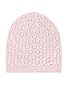 view 3 of 3 Pointelle Beanie in Pink Heather