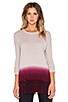 Dip Dye Fringe Sweater, view 1, click to view large image.