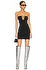 view 1 of 3 Tube Mini Dress Cut Out Detail in Black