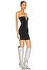 view 2 of 3 Tube Mini Dress Cut Out Detail in Black