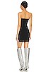 view 3 of 3 Tube Mini Dress Cut Out Detail in Black