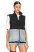 view 2 of 4 Nylon Combo Vest in Light Indigo Fade