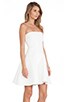 view 2 of 4 Natasia Strapless Dress in White