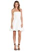 view 4 of 4 Natasia Strapless Dress in White