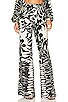 view 1 of 4 Bow Pant in Black Floral
