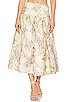 view 1 of 4 Phoebe Midi Skirt in Floral Embroidered