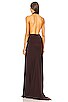 view 3 of 3 x REVOLVE Halter Cut Out Dress in Brown