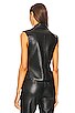 view 3 of 4 x REVOLVE Leather Vest in Black Leather