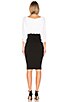 view 3 of 4 Laws Of Attraction Dress in Black & Chalk