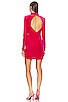 view 3 of 3 Ladonia Dress in Hot Pink