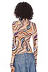 view 3 of 4 Vanity Top in Flow Print