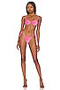 view 4 of 5 Emelie Bikini Top in Pink