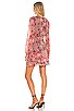 view 3 of 3 Triple Frill Dress in Pink Gardenia