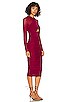 view 2 of 3 ALIYAH ドレス in Burgundy