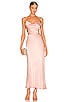 view 1 of 3 Cut Out Slip Dress in Pink Rose