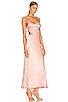 view 2 of 3 Cut Out Slip Dress in Pink Rose