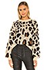 Leopard Slouch Knit, view 1 of 4, click to view large image.