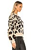 Leopard Slouch Knit, view 2 of 4, click to view large image.
