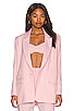 view 1 of 5 Belted Blazer in Soft Pink