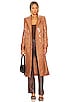 view 1 of 4 Hi-Shine Trench Coat in Camel