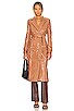 view 2 of 4 Hi-Shine Trench Coat in Camel