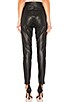 Faux Leather Tailored Pant, view 3 of 4, click to view large image.