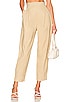 view 1 of 4 Paperbag Utility Pant in Beige