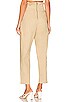 view 3 of 4 Paperbag Utility Pant in Beige