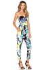 Floral Jumpsuit, view 2 of 3, click to view large image.
