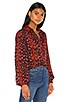 Mona Leopard Blouse, view 2, click to view large image.