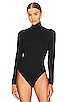 Katja Roll Neck Knit Bodysuit, view 2, click to view large image.