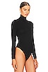 Katja Roll Neck Knit Bodysuit, view 3 of 5, click to view large image.