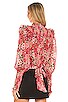 Remi Floral Blouse, view 3, click to view large image.