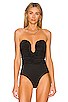 view 2 of 5 Tahlia Ruched Bodysuit in Black