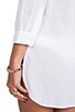 view 6 of 8 Mykonos Tunic in White