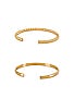 view 2 of 2 Arlo Cuff Set in Gold