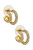 view 1 of 2 Cheyenne Earrings in Gold