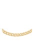 view 2 of 2 Small Michel Curb Chain Necklace in Gold
