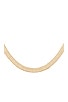 view 2 of 2 Gia Herringbone Necklace in Gold