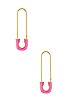 Tapa 18k Gold Vermeil Earrings, view 2 of 2, click to view large image.